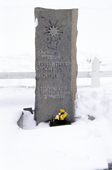 Shackleton's grave at Grytviken. South Georgia. Sub Antarctic Islands