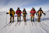 Norwegian group, Living the Dream, skied unsupported from Hercules Inlet to the South Pole. Antarctica