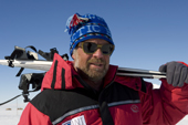 Mike Sharp, of Antarctic Logistics and Expeditions at Patriot Hills