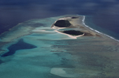 Ulithi Atoll, one of Yap's outer Is.groups & worlds 4th largest Atoll enclosing 541 sq.kil.of lagoon. Micronesia. 1996