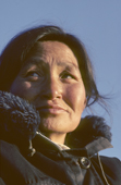 An Inuit woman from Qeqertat. Thule, Northwest Greenland. 1980