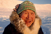 Kajutaq Avike,an Inuit elder from Savissivik. Northwest Greenland. 1998