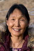 A portrait of Patdlunguaq Duneq, an Inuit woman from the village of Siorapaluk. Avanersuaq, Northwest Greenland.(2021)