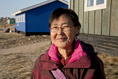 Navarana Eliasen, an Inuit woman from Qaanaaq. Avanersuaq, Northwest Greenland.(2021)