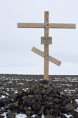 A Memorial at Cape Norvegia on Jackson Island. Franz Josef Land, Russia. 2004