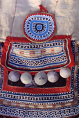 A detail of a traditional Even woman's apron. Evensk, Magadan Region, Eastern Siberia, Russia. 2006