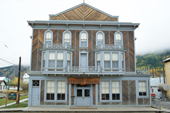 The Palace Grand Theatre in Dawson City. Goldrush town. Yukon, Canada.